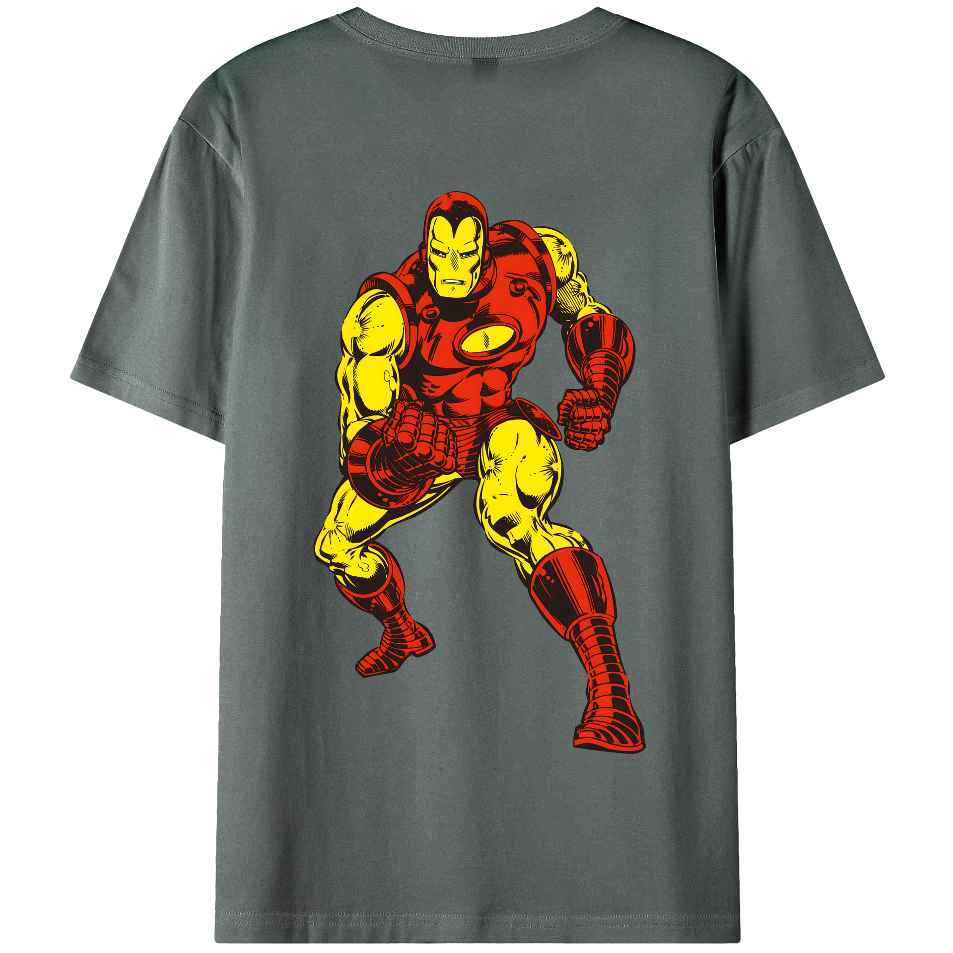 （画像用） アベンジャーズ The Avengers 綿100％半袖Tシャツ（背面プリント）